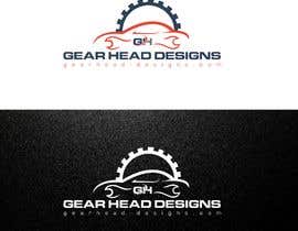 #47 pentru Gear Head Designs Logo Design de către FORHAD018