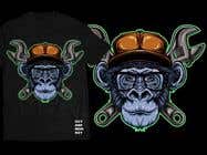nº 45 pour Octane Monkey Car Enthusiast Design a T-Shirt Contest par Isodexxx 