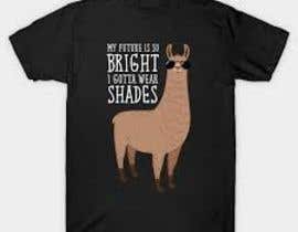 #78 for Cute Alpaca Shirt Design by MuhammadSabbah