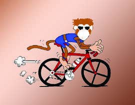 #27 สำหรับ Need my logo (monkey) put on a bicycle. โดย akmalhossen