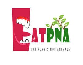 #48 for Build me a Logo for EAT PLANTS, NOT ANIMALS by rogrox