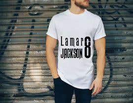 #16 für Lamar Jackson 8 Logo Tshirt von Nawab266