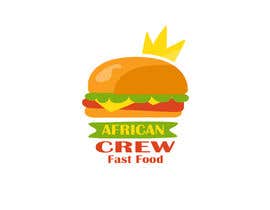 #5 Need a logo for a food truck trailer that serves fast food, like burgers, skewers fries and beverages and theme is east african. The name lf the Business is African Crew. részére MoamenAhmedAshra által