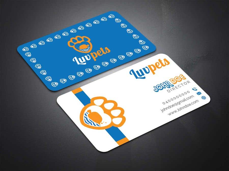 Participación en el concurso Nro.118 para                                                 Create Business cards for Pet business
                                            