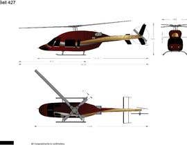 #106 for Design a helicopter paint design af ZoyaHussain01
