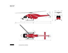 tlcshowrav tarafından Design a helicopter paint design için no 116