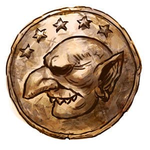 Proposition n°16 du concours                                                 Illustrate a goblin coin
                                            