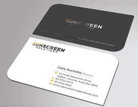 #75 untuk Sunscreen Solutions- Business Card &amp; Logo design oleh HammyHS