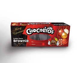 Nro 64 kilpailuun Create a Christmas Packaging Design for brownies käyttäjältä gulenigar