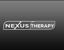 #6 para I need a logo designed, business name is NEXUS THERAPY. A grey background with a geometric symbol, white font. Business is involved in remedial, sport, deep tissue massages. de maazfaisal3