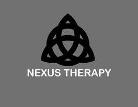 #2 pentru I need a logo designed, business name is NEXUS THERAPY. A grey background with a geometric symbol, white font. Business is involved in remedial, sport, deep tissue massages. de către MoamenAhmedAshra