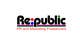 Náhled příspěvku č. 159 do soutěže                                                     Logo Design for Re:public (PR and Marketing Freelancers)
                                                