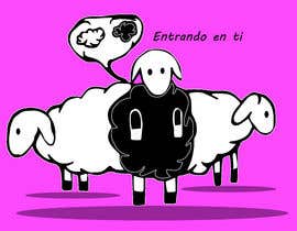 #21 for Sheep Ilustration - Be The Black Sheep Book by Lalo60