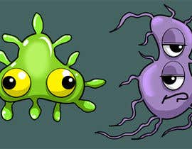 #40 para Design a simple bacteria for an android game por ecomoglio