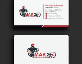 #2 dla Create a Business Card - MAK Electrical przez wefreebird