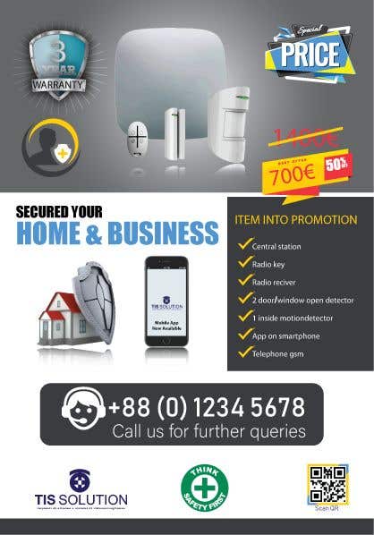 Contest Entry #36 for                                                 Design a Flyer for Security Alarm System Promotion
                                            