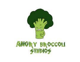 #45 for Design an angry broccoli logo by Omarjmp