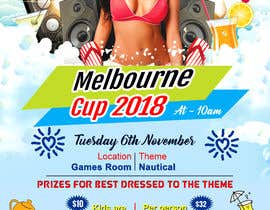 #43 for Melbourne Cup Flyer for Holiday Resort by Fantasygraph