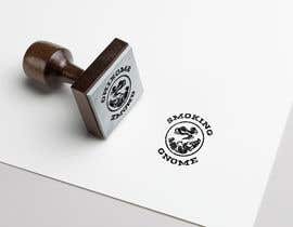 #7 I am in need of a simple hand carved stamp type style logo. I only want black and white or white and black. I am interested in what a logo stamp design would look like with a circular boarder around a Gnome with Smoking above the gnome and Gnome below the részére symichelledesign által