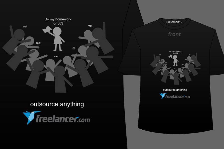 Participación en el concurso Nro.3959 para                                                 T-shirt Design Contest for Freelancer.com
                                            