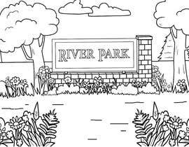#9 ， RIver Park illustration 来自 ibrahimkaldk