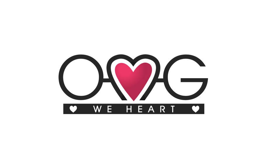 Wasilisho la Shindano #116 la                                                 Logo Design for new Company name: OMG We Heart.  Website: www.omgweheart.com
                                            