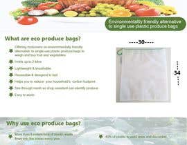 #20 para Eco produce bags por meganfrok1996