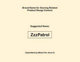 #122 untuk Brand Name for Snoring Related Product Range oleh maisomera