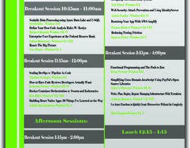 #24 for Design an Attendee Handout with Conference Itinerary by Rajib024