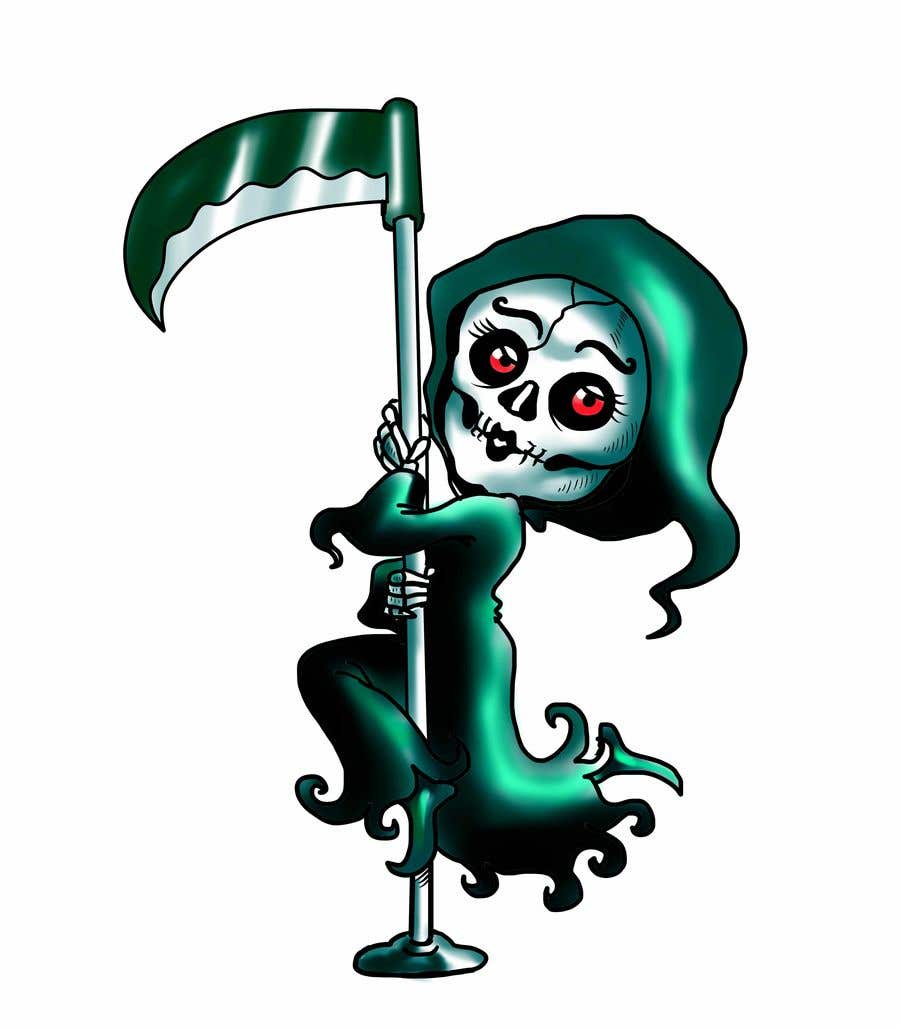 Proposta in Concorso #12 per                                                 Draw a Grim Reaper on a pole
                                            