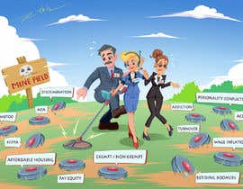 #17 for Draw a cartoon/graphic depicting navigation of HR minefield by zuart