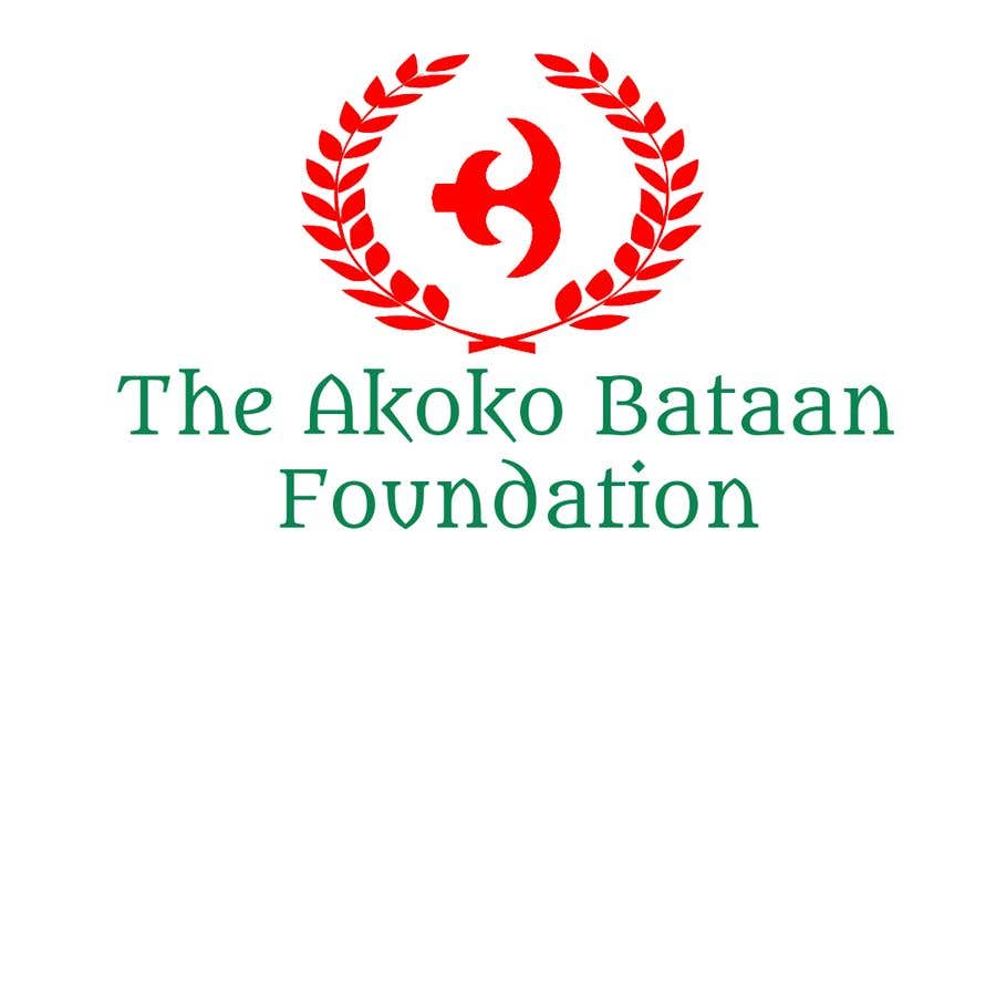 Inscrição nº 55 do Concurso para                                                 The Akoko Bataan Foundation
                                            