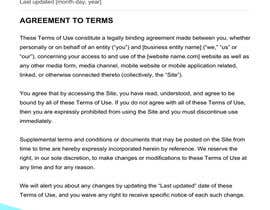 #1 per Create a Terms and Conditions Document for my webpage da jahangir505