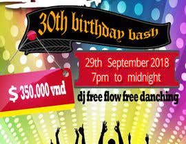 #15 pёr design ticket and roll up banner for an 80&#039;s themed party nga rajatdhunk
