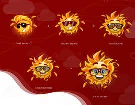 #38 ， Cute Sun Character Face in 2-3 or more poses. 来自 mamarkoe