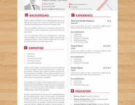 #200 untuk Design a resume template and create it in Word oleh shinydesign6