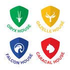 #27 4 School House Logos. We have Oryx (green), Gazelle (yellow), Falcon (blue) and Caracal (red). See image 1 for more details. Ive attached examples of online images. részére mdmominulhaque által