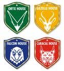#19 4 School House Logos. We have Oryx (green), Gazelle (yellow), Falcon (blue) and Caracal (red). See image 1 for more details. Ive attached examples of online images. részére dhannu által