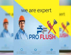 Nambari 11 ya Design flyers for my plumbing business &quot;PROFLUSH&quot; na ahamediqbal1650