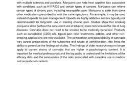 #3 para Abstract concerning the benefits of Cannabis consumption. de Tanveer7358