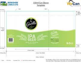 #3 для Artwork for beer Can Label від NevecEx