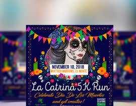 #46 for Design a Flyer - 2018 Catrina 5K by jlangarita