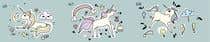 #14 para Sketch three unicorn stickers de izywi