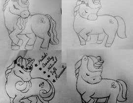#20 for Sketch three unicorn stickers by DagmaCreative