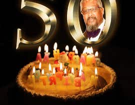 #30 for 50th Birthday Flyer by rosesfdesign
