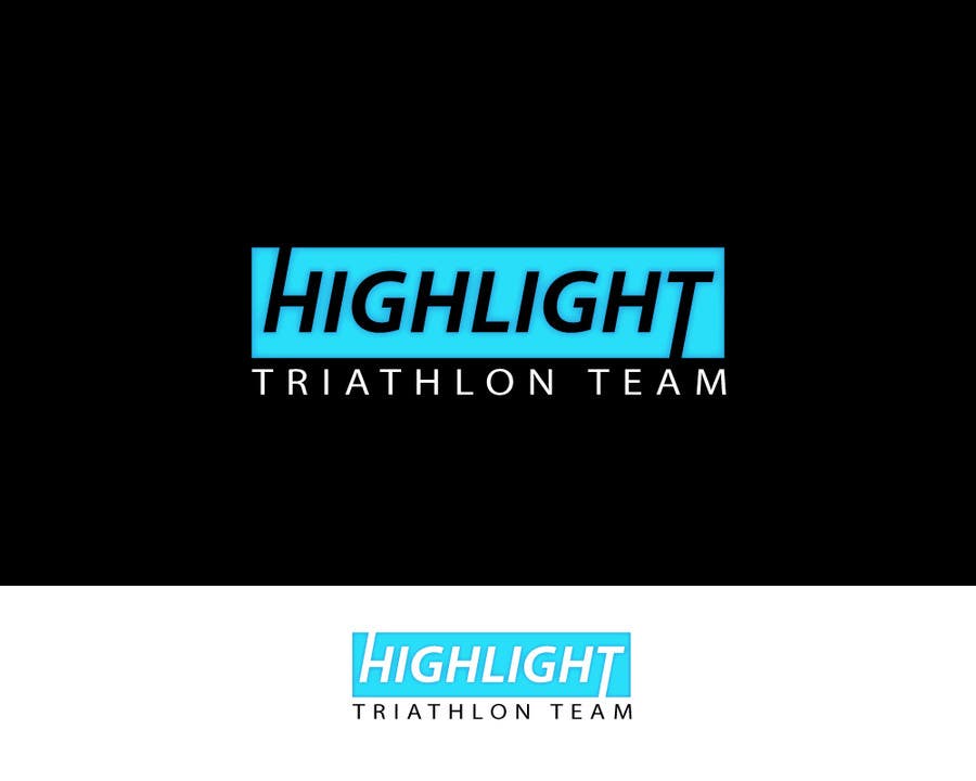 Penyertaan Peraduan #14 untuk                                                 Logo Design for Highlight Triathlon Team
                                            