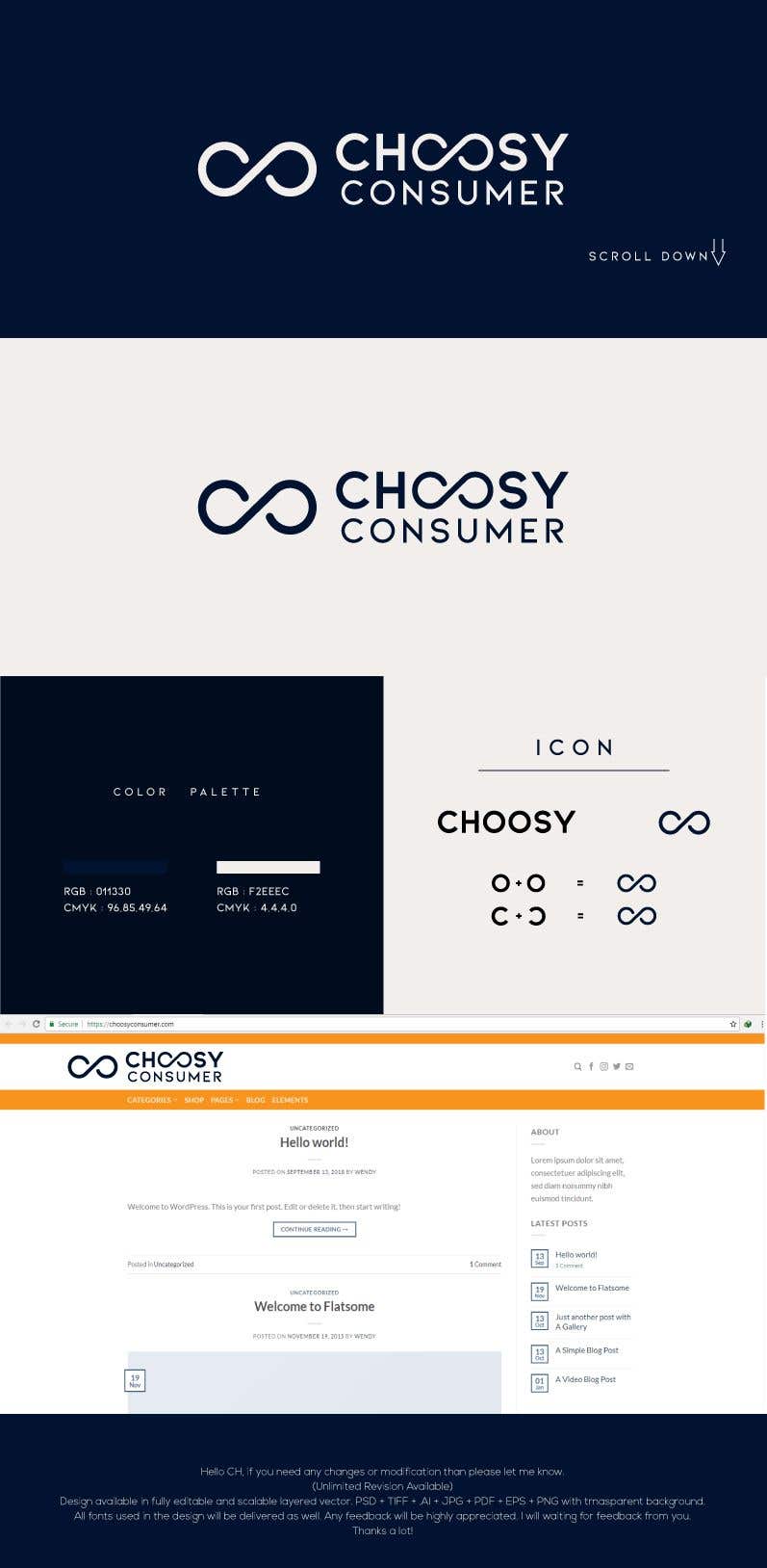 Participación en el concurso Nro.228 para                                                 Design a Logo - Consumer Site
                                            