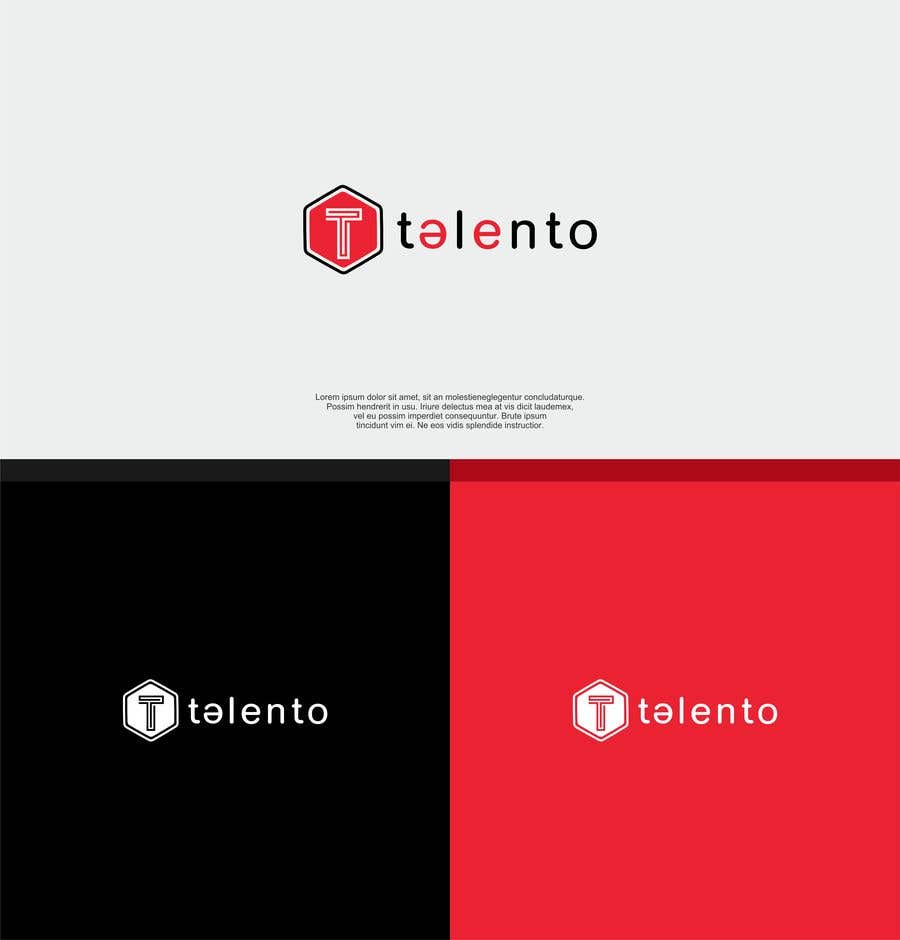 Penyertaan Peraduan #108 untuk                                                 Design a Logo that says TALENTO or Talento
                                            