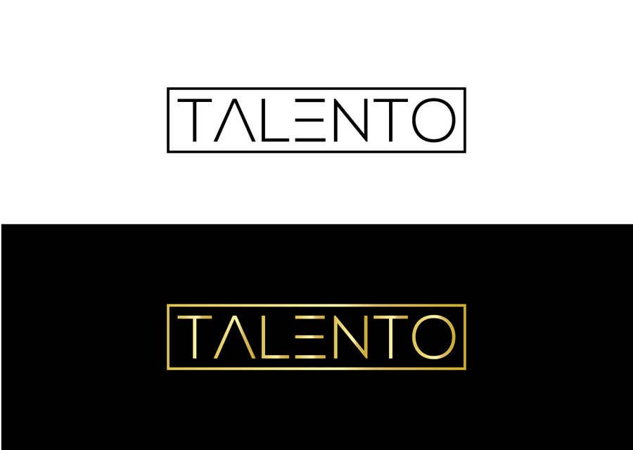 Wettbewerbs Eintrag #125 für                                                 Design a Logo that says TALENTO or Talento
                                            