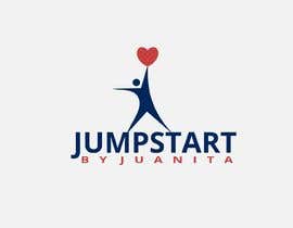 #18 para A logo for “Jumpstart by juanita”
its a fitness business, which needs to show vitality, i would like the “ by juanita “ in small letters so accent mainly on the jumpstart de Alisa1366